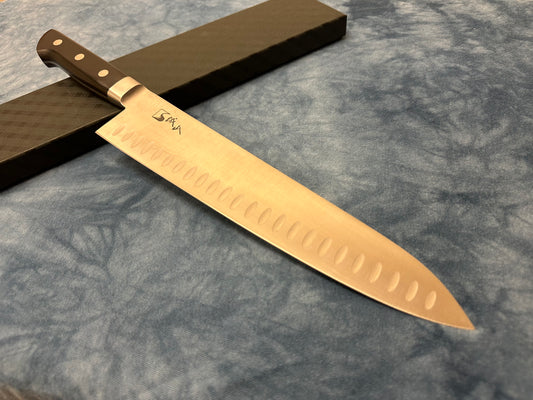Dimpled Gyuto Knife-270mm Blade(stainless)